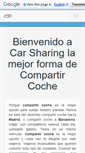 Mobile Screenshot of carsharingspain.com